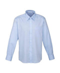 Biz Collection Corporate Wear Blue / S Biz Collection Men’s Luxe Long Sleeve Shirt S10210
