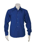 Biz Collection Corporate Wear Royal / S Biz Collection Men’s Metro Long Sleeve Shirt Sh714