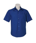 Biz Collection Corporate Wear Royal / S Biz Collection Men’s Metro Short Sleeve Shirt Sh715