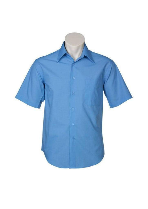 Biz Collection Corporate Wear Midnight Blue / S Biz Collection Men’s Metro Short Sleeve Shirt Sh715
