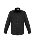 Biz Collection Corporate Wear Black / XS Biz Collection Men’s Monaco Long Sleeve Shirt S770ml