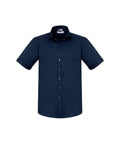 Biz Collection Corporate Wear Ink / XS Biz Collection Men’s Monaco Short Sleeve Shirt S770ms