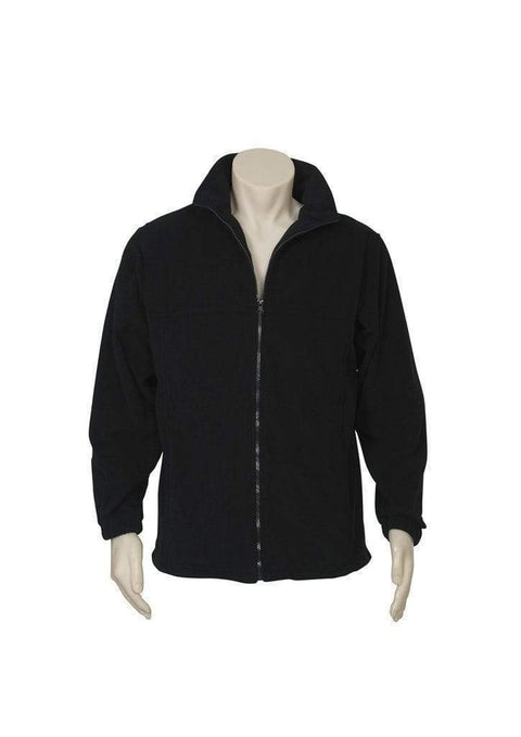 Biz Collection Corporate Wear Black / XS Biz Collection Men’s Plain Micro Fleece Jacket Pf630