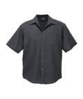 Biz Collection Corporate Wear Charcoal / S Biz Collection Men’s Plain Oasis Short Sleeve Shirt Sh3603
