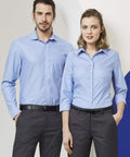 Biz Collection Corporate Wear Blue / 6 Biz Collection Regent Ladies S/S Shirt S912LS