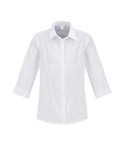 Biz Collection Corporate Wear White / 6 Biz Collection Regent Ladies ¾/S  S912LT