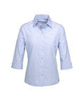 Biz Collection Corporate Wear Blue / 6 Biz Collection Women’s Ambassador 3/4 Sleeve Shirt S29521