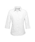 Biz Collection Corporate Wear White / 6 Biz Collection Women’s Ambassador 3/4 Sleeve Shirt S29521