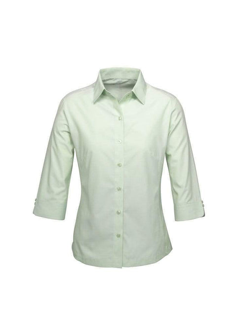Biz Collection Corporate Wear Green / 6 Biz Collection Women’s Ambassador 3/4 Sleeve Shirt S29521