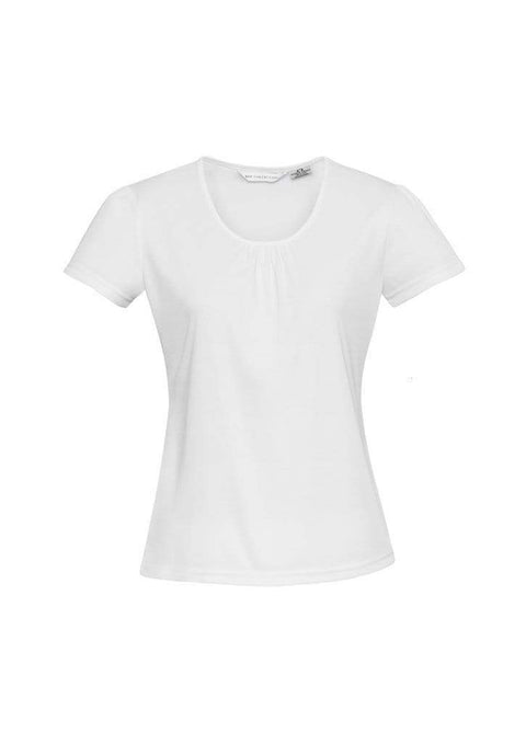 Biz Collection Corporate Wear White / 6 Biz Collection Women’s Chic Top K315ls