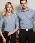 Biz Collection Corporate Wear Biz Collection Women’s Edge 3/4 Sleeve Shirt S267lt