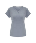 Biz Collection Corporate Wear Silver / 6 Biz Collection Women’s Lana Short Sleeve Top K819ls