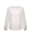 Biz Collection Corporate Wear Ivory / 6 Biz Collection Women’s Madison Boatneck Blouse S828ll