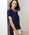Biz Collection Corporate Wear Biz Collection Women’s Madison Short Sleeve S628ls