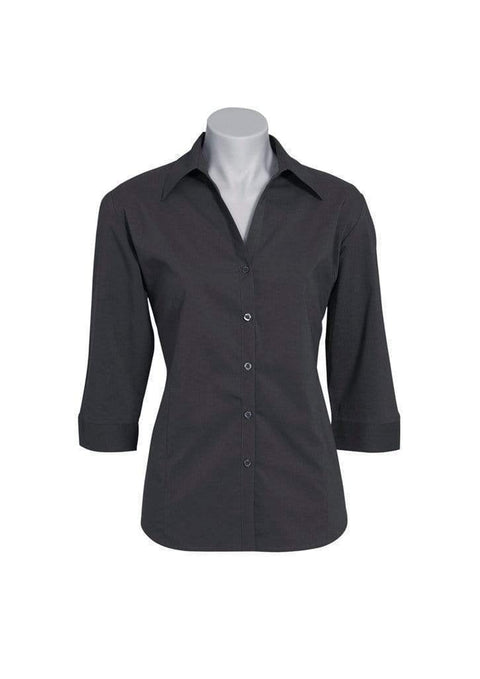 Biz Collection Corporate Wear Charcoal / 6 Biz Collection Women’s Metro 3/4 Sleeve Shirt Lb7300