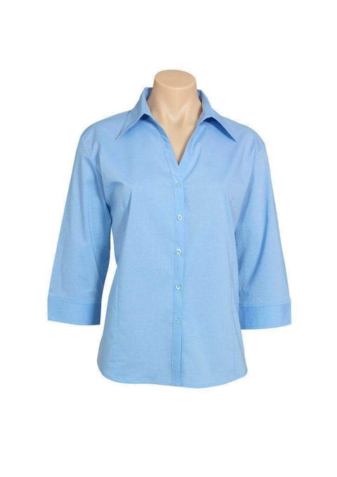 Biz Collection Corporate Wear Sky / 6 Biz Collection Women’s Metro 3/4 Sleeve Shirt Lb7300