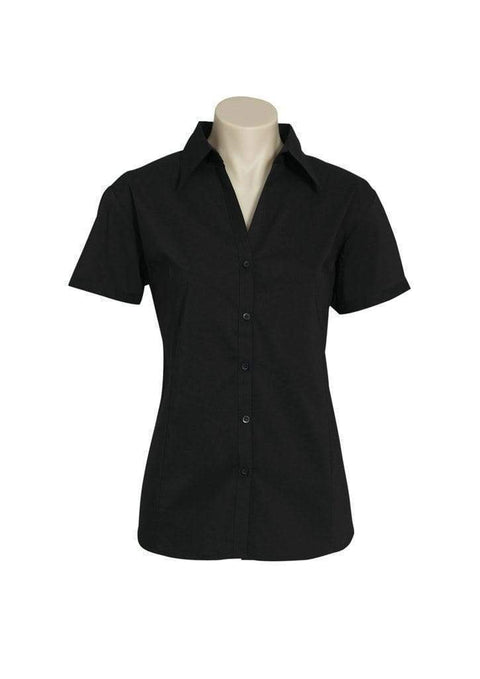 Biz Collection Corporate Wear Black / 6 Biz Collection Women’s Metro Short Sleeve Shirt Lb7301