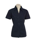 Biz Collection Corporate Wear Navy / 6 Biz Collection Women’s Metro Short Sleeve Shirt Lb7301