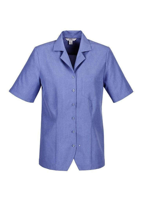 Biz Collection Corporate Wear Midnight Blue / 6 Biz Collection Women’s Plain Oasis Overblouse S265ls