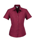 Biz Collection Corporate Wear Biz Collection Women’s Plain Oasis Short Sleeve Shirt Lb3601