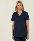 Next-gen Antibacterial Maternity Scrub Top CATULJ-MDN - Allsorts Workwear