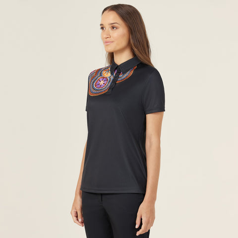 NNT Bush Tucker Women's Indigenous Corporate Polo Shirt CATUSW