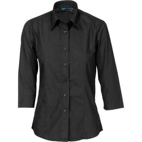 DNC Workwear Corporate Wear DNC WORKWEAR Ladies Polyester 3/4 Sleeve Cotton Shirt 4203