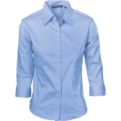 DNC Workwear Corporate Wear DNC WORKWEAR Ladies Premier Stretch Poplin 3/4 Sleeve Business Shirt 4232