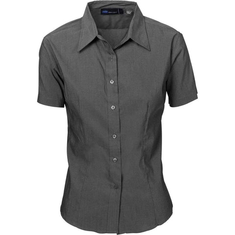 DNC Workwear Corporate Wear Slate / 6 DNC WORKWEAR Ladies Premier Stretch Poplin Short Sleeve Business Shirt 4231