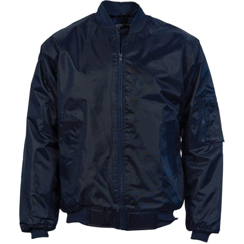 DNC Workwear Corporate Wear Navy / S DNC WORKWEAR Plastic Zips Flying Jacket 3605