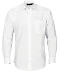 DNC Workwear Corporate Wear White / 5XL DNC WORKWEAR Polyester Cotton Long Sleeve Business Shirt 4132