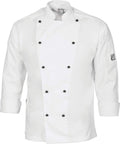 DNC Workwear Hospitality & Chefwear White / XS DNC WORKWEAR Traditional Long Sleeve Chef Jacket 1102