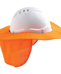 DNC Workwear PPE Navy / One Size DNC WORKWEAR Detachable Hard Hat Brim with Flap PHHB