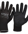 DNC Workwear PPE Black/Black / S/7 DNC WORKWEAR Nitrile Sandy finish GN08