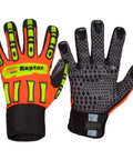 DNC Workwear PPE Black/Hivis Orange / 2XL/11 DNC WORKWEAR Raptor GM21