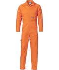 DNC Workwear Work Wear Orange / 77R DNC WORKWEAR Cotton Drill Coverall 3101