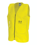 DNC Workwear Work Wear DNC WORKWEAR Daytime Cotton Safety Vest 3808