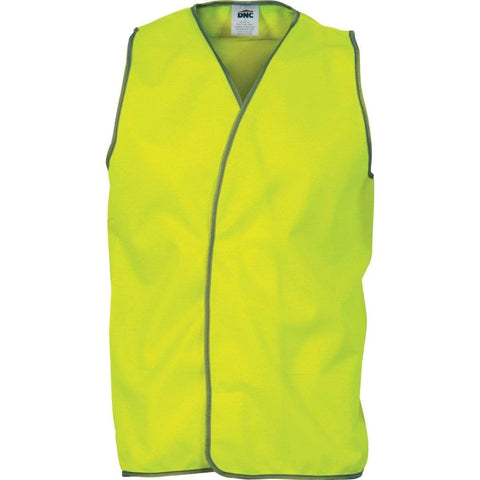 DNC Workwear Work Wear Yellow / XL DNC WORKWEAR Daytime Hi-Vis Safety Vest 3801