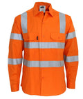 DNC Workwear Work Wear DNC WORKWEAR Hi-Vis 3 way Cool-Breeze VIC Rail Shirt 3543