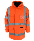 DNC Workwear Work Wear DNC WORKWEAR Hi-Vis 6-in-1 Breathable Rain Jacket Bio-Motion 3572