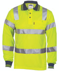 DNC Workwear Work Wear Yellow / S DNC WORKWEAR Hi-Vis Bio-motion Taped L/S Polo 3713