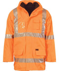 DNC Workwear Work Wear Orange / XS DNC WORKWEAR Hi-Vis Cross Back D/N 6-in-1 Jacket  3997
