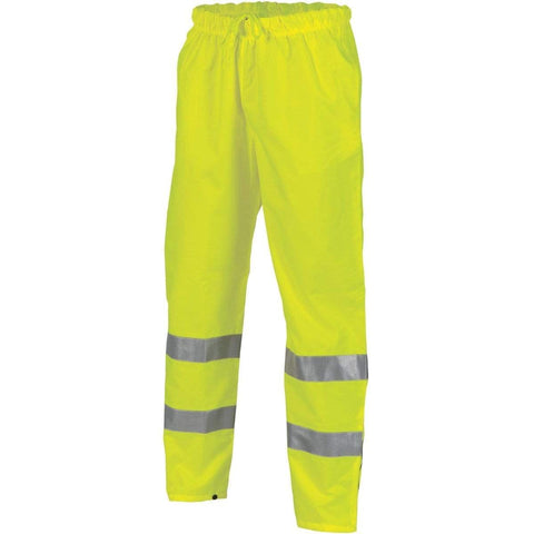 DNC Workwear Work Wear Yellow / XS DNC WORKWEAR Hi-Vis D/N Rain Pants 3772