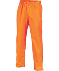 DNC Workwear Work Wear Orange / S DNC WORKWEAR Hi-Vis Day Breathable Rain Pants 3874
