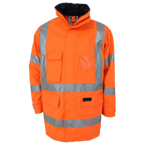 DNC Workwear Work Wear DNC WORKWEAR Hi-Vis “H” Pattern Bio-Motion Tape Jacket 3961