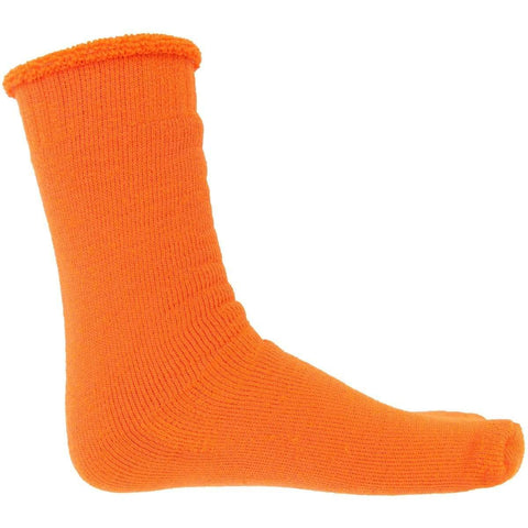 DNC Workwear Work Wear Orange / 2-5 DNC WORKWEAR Hi-Vis Woollen Socks - 3 Pair Pack S103