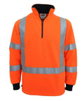 DNC Workwear Work Wear DNC WORKWEAR Hi-Vis "X" back & Bio-motion Taped Polar Fleece 3730
