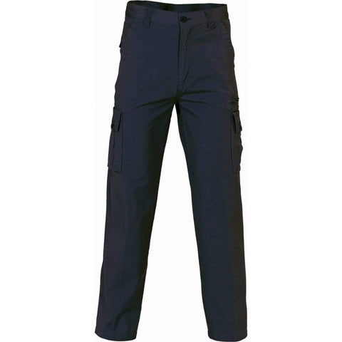 DNC Workwear Work Wear Navy / 82R DNC WORKWEAR Island Cotton Duck Weave Cargo Pants 4535