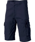 DNC Workwear Work Wear Navy / 77R DNC WORKWEAR Island Duck Weave Cargo Shorts 4533