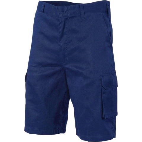 DNC Workwear Work Wear DNC WORKWEAR Lightweight Cool-Breeze Cotton Cargo Shorts 3304